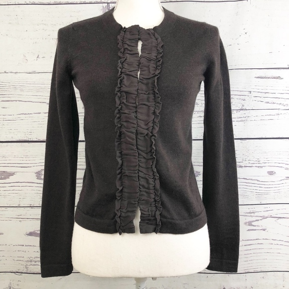 Banana Republic Sweaters - BANANA REPUBLIC Extra Fine Italian Wool Cardigan